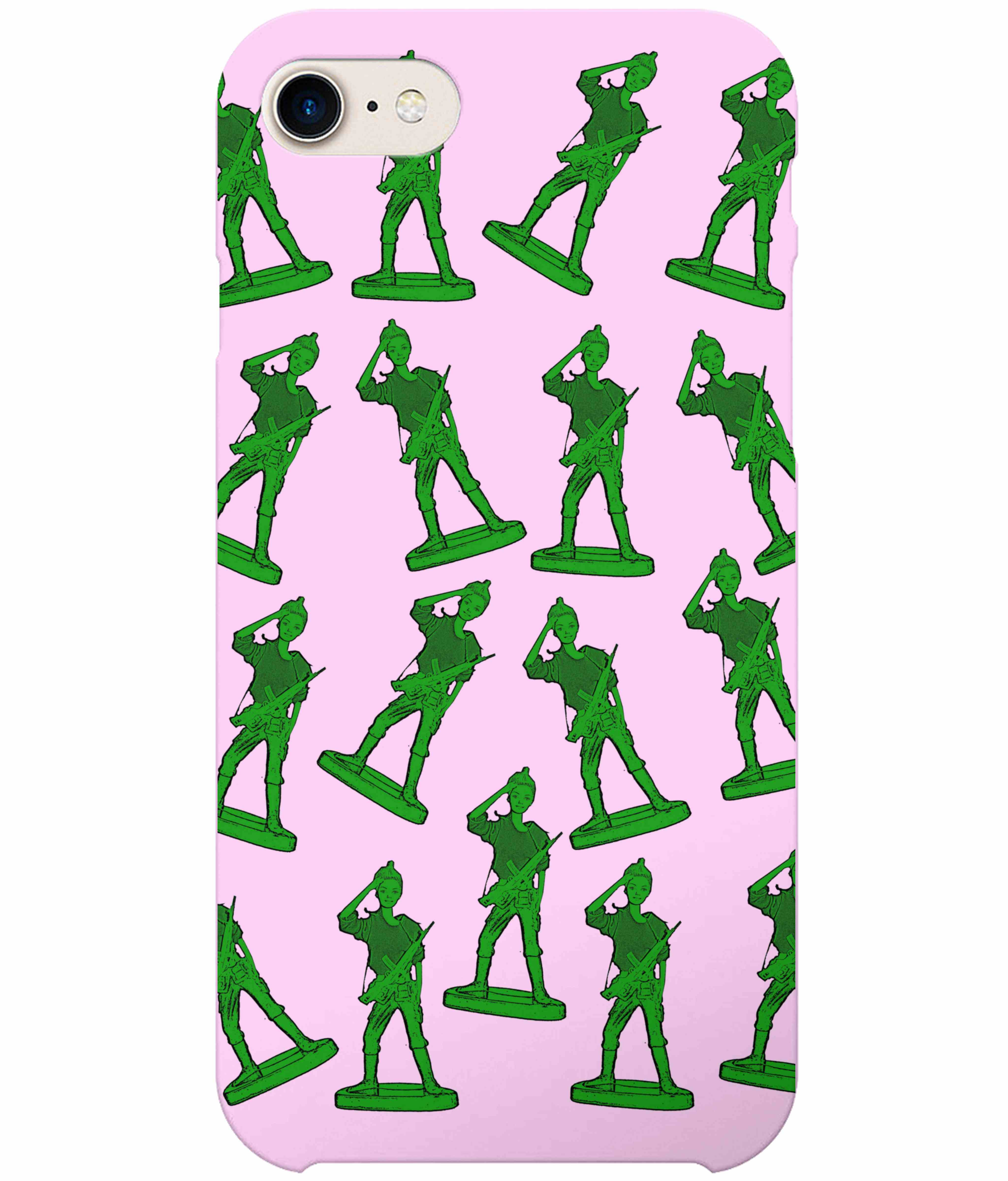 Girl Toy Soldier i-Phone Case