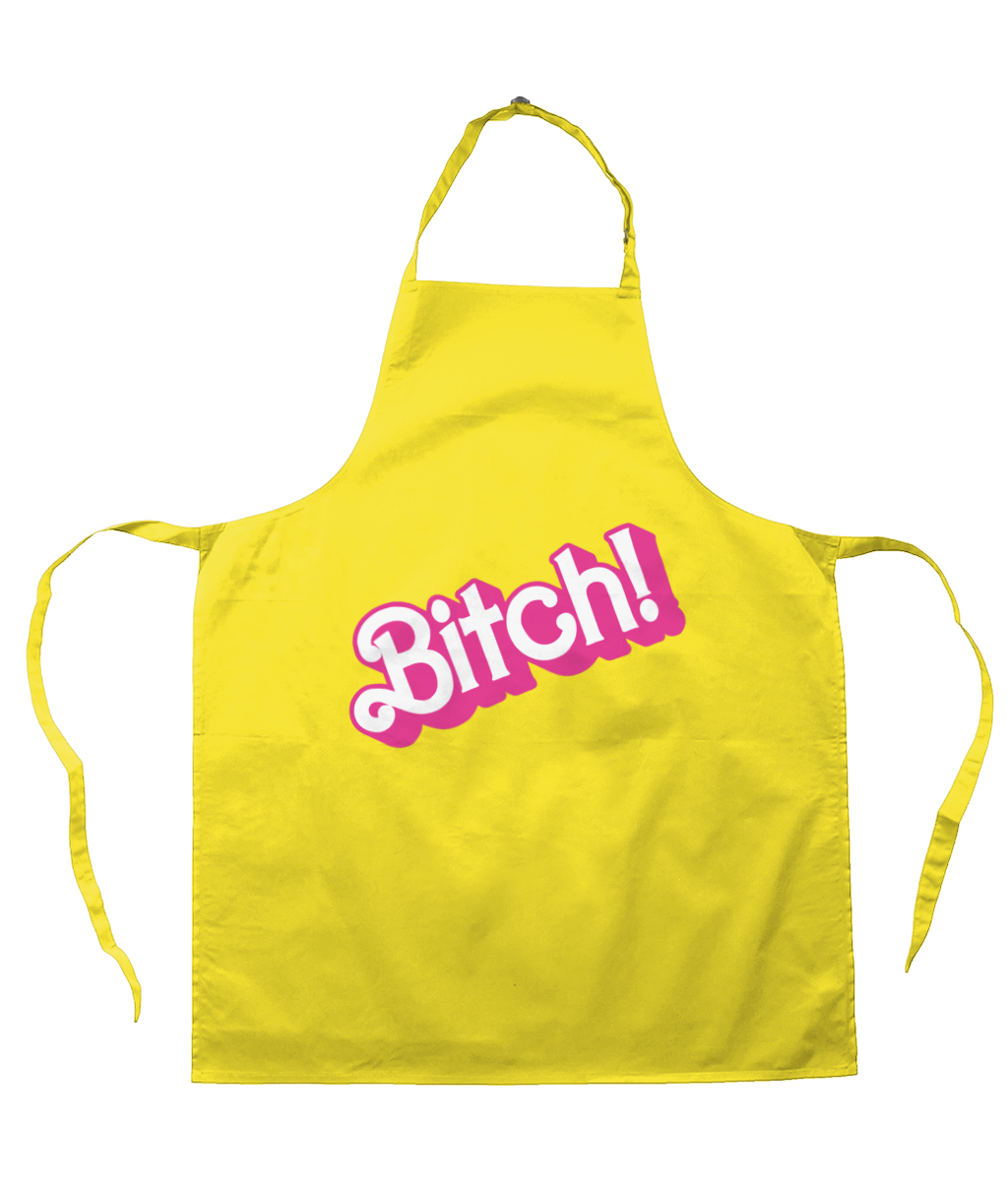 Bitch! Funny, Lesbian/Gay Apron