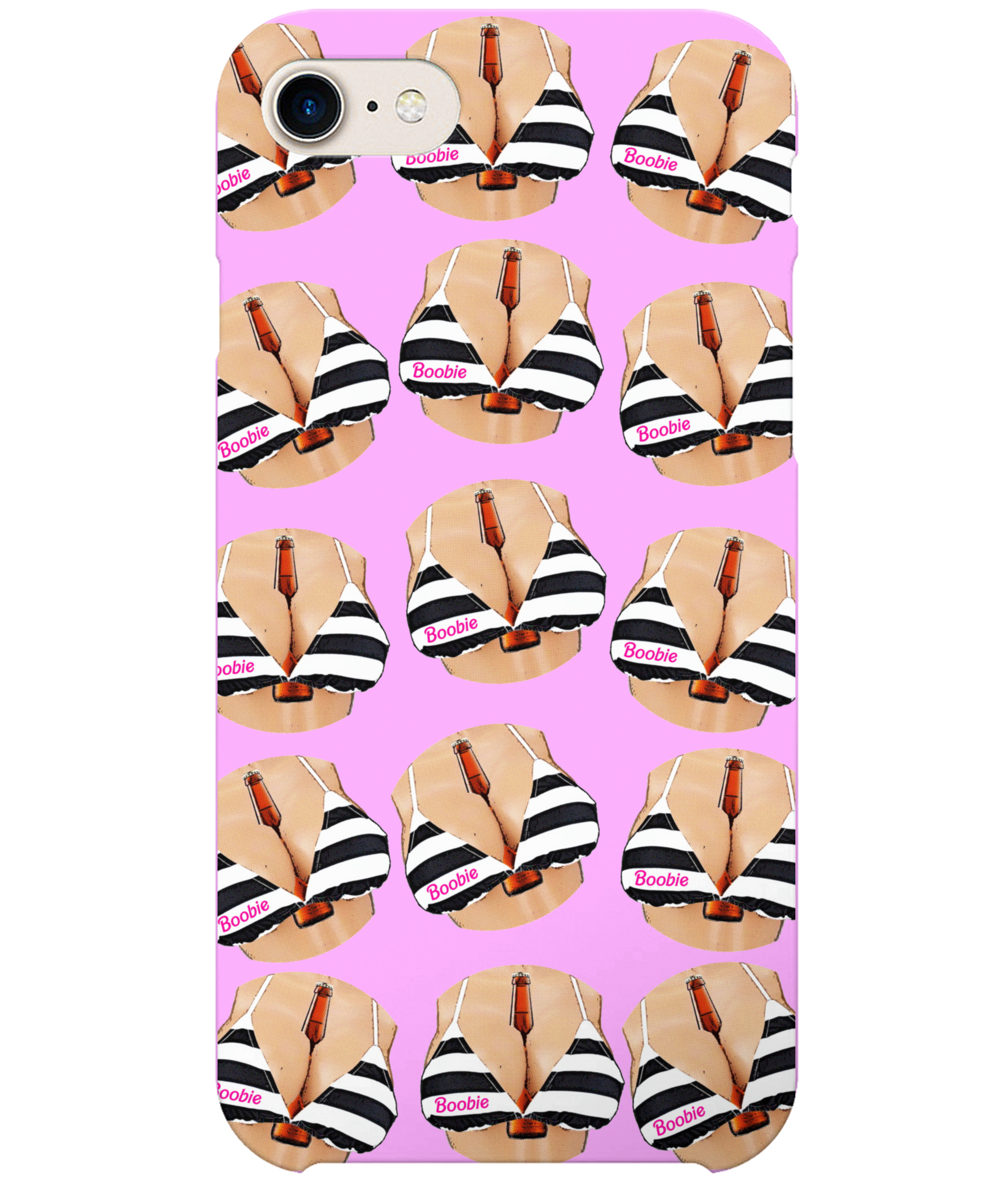 Boobs & Beer Funny i-Phone Case