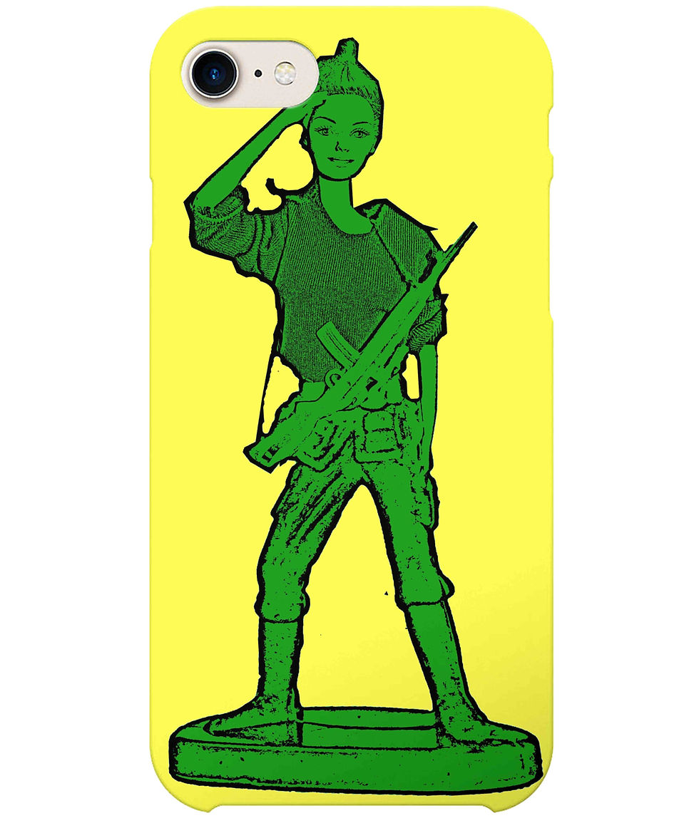 Thumbnail: Toy Soldier Girl iPhone Case