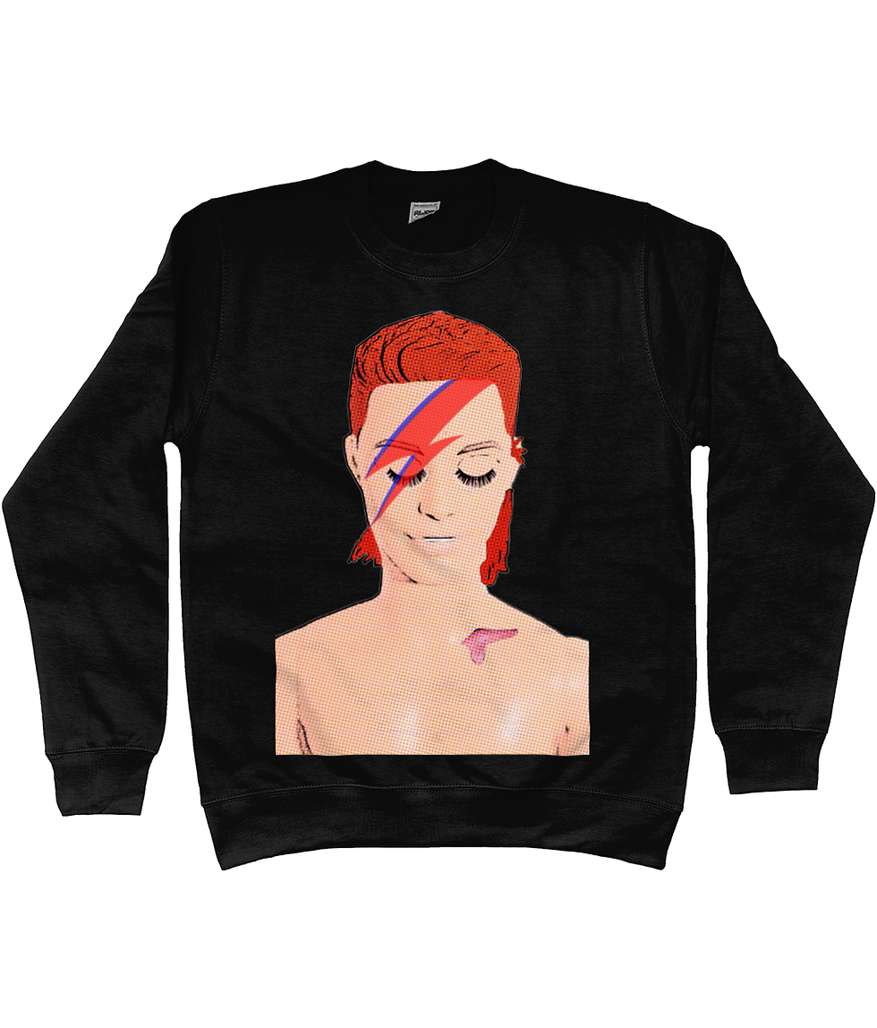 Thumbnail: David Bowie Pop Art Sweatshirt