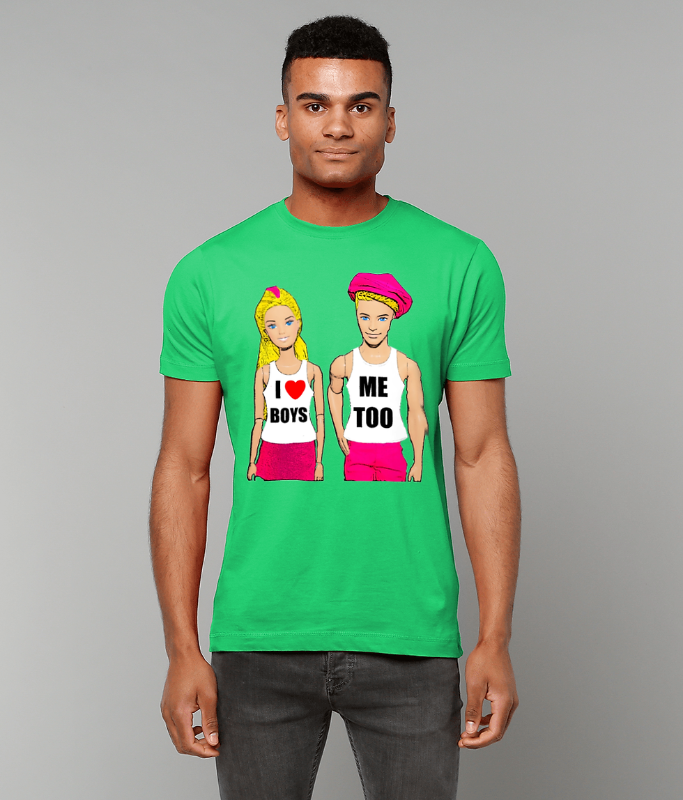 Thumbnail: I Love Boys, Me Too! Funny, Gay T-Shirt