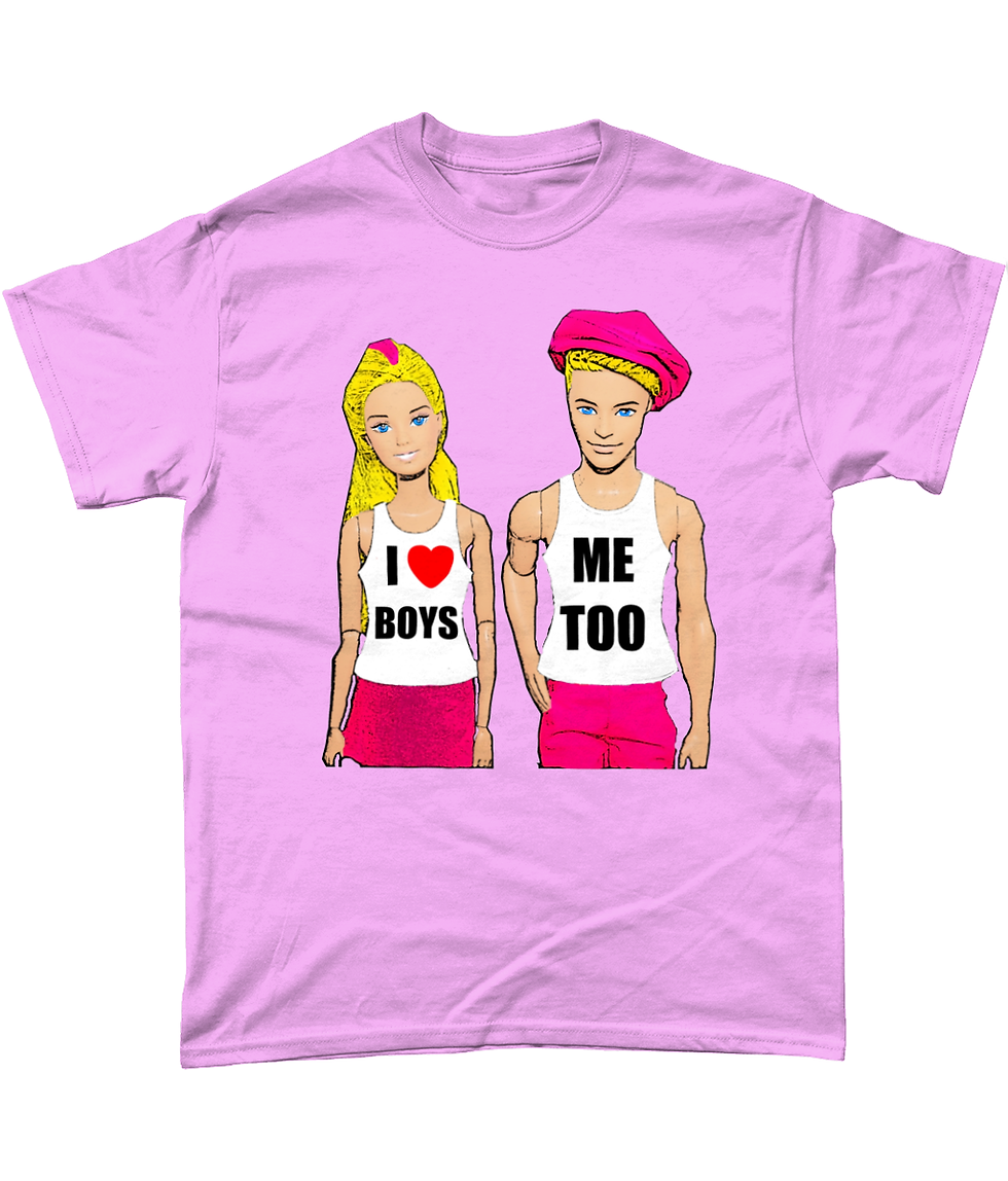 Thumbnail: I Love Boys, Me Too! Funny, Gay T-Shirt