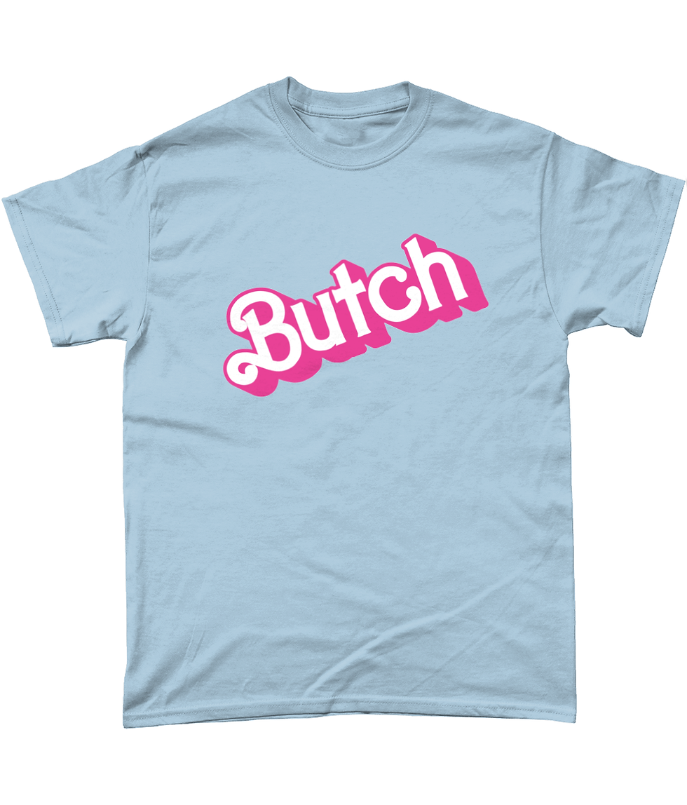 Thumbnail: Butch! Funny Gay/Lesbian T-Shirt!