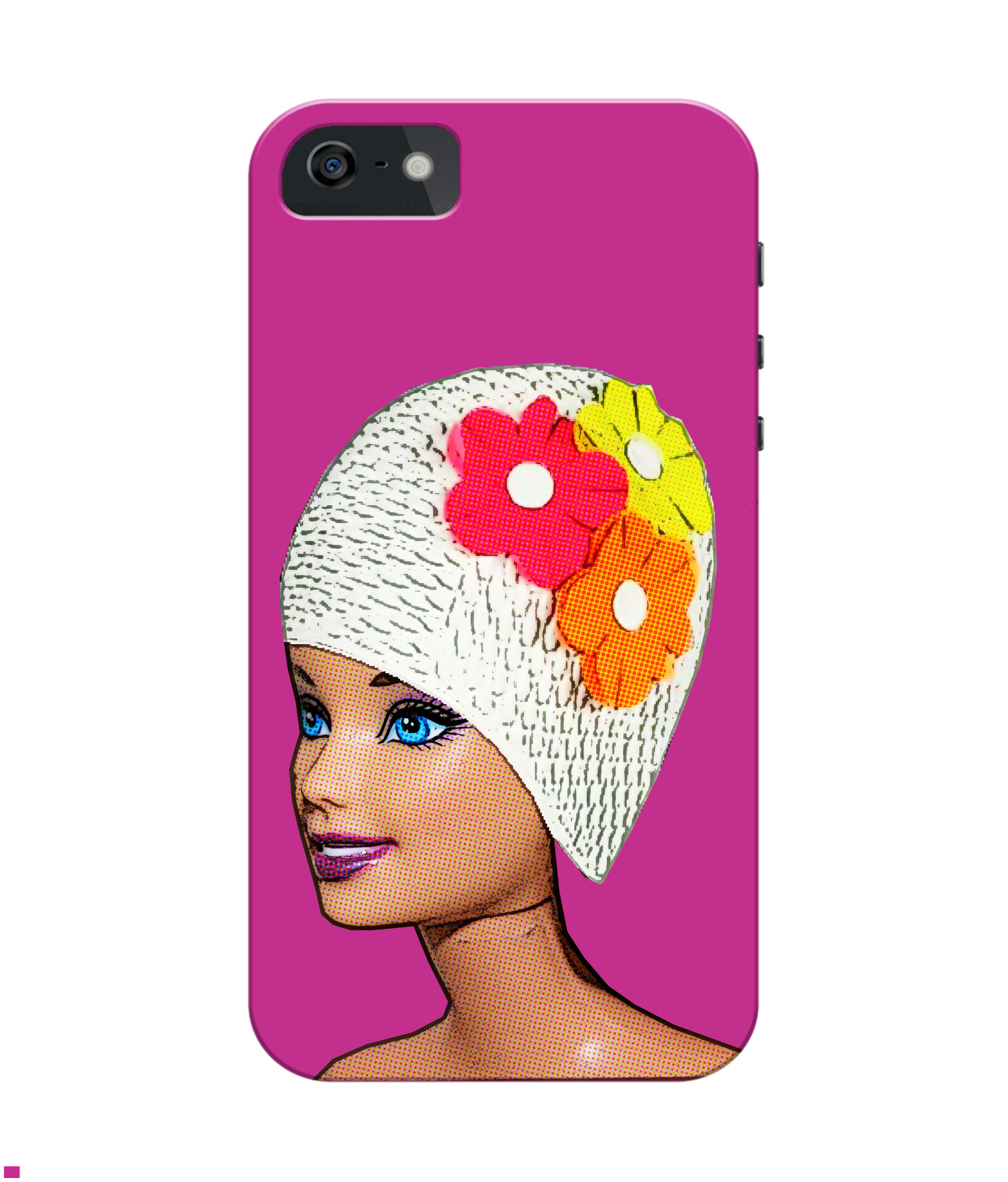 Vintage Swimmer iPhone Case