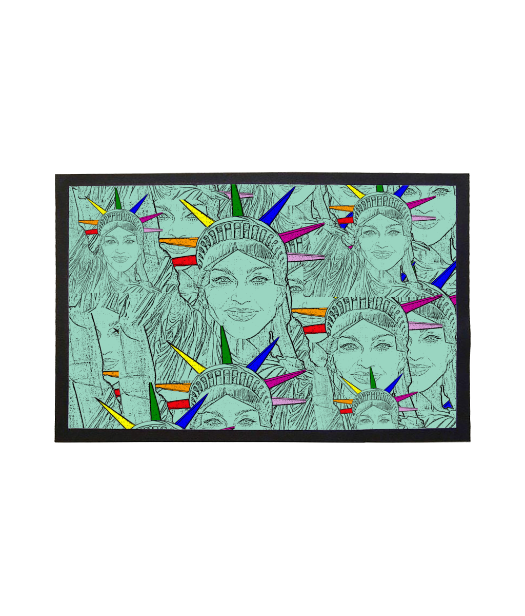 Madonna as The Statue of Liberty Door Mat!