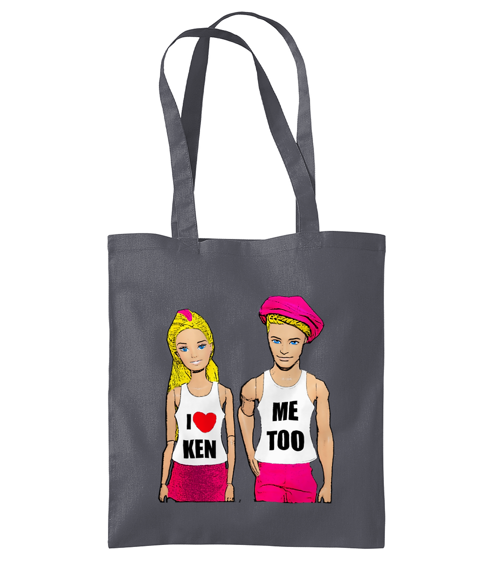 Thumbnail: I Love Ken, Funny, Gay Tote Bag