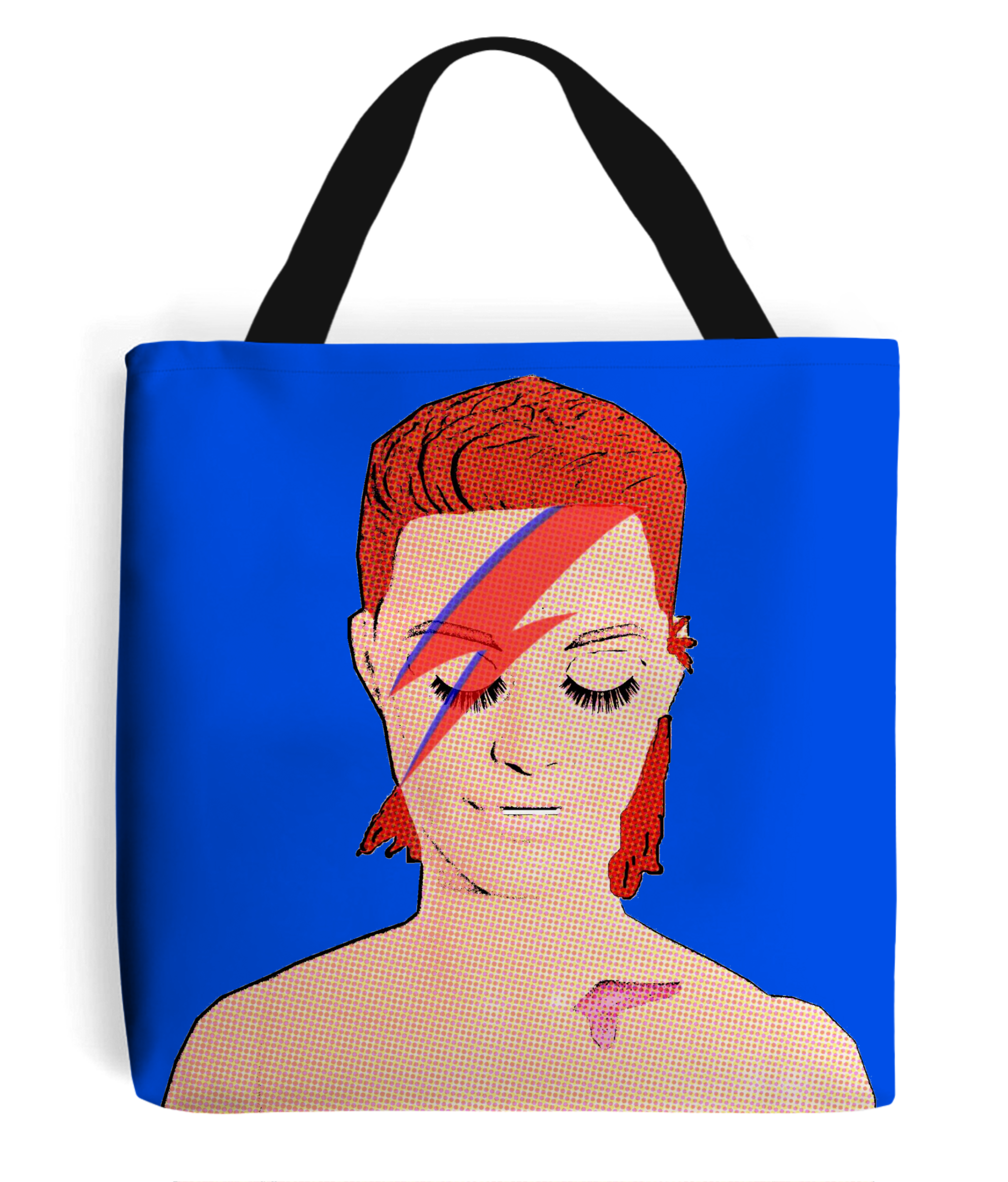 Davie Bowie Pop Art Tote Bag
