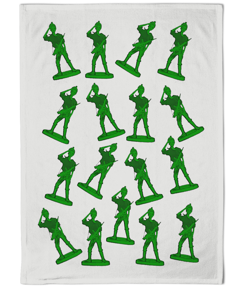 Girl Toy Soldiers Tea Towel!