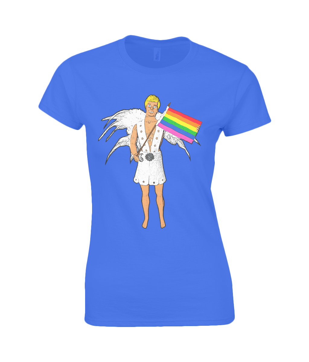 Mardi Gras Man, LGBT Ladies T-Shirt