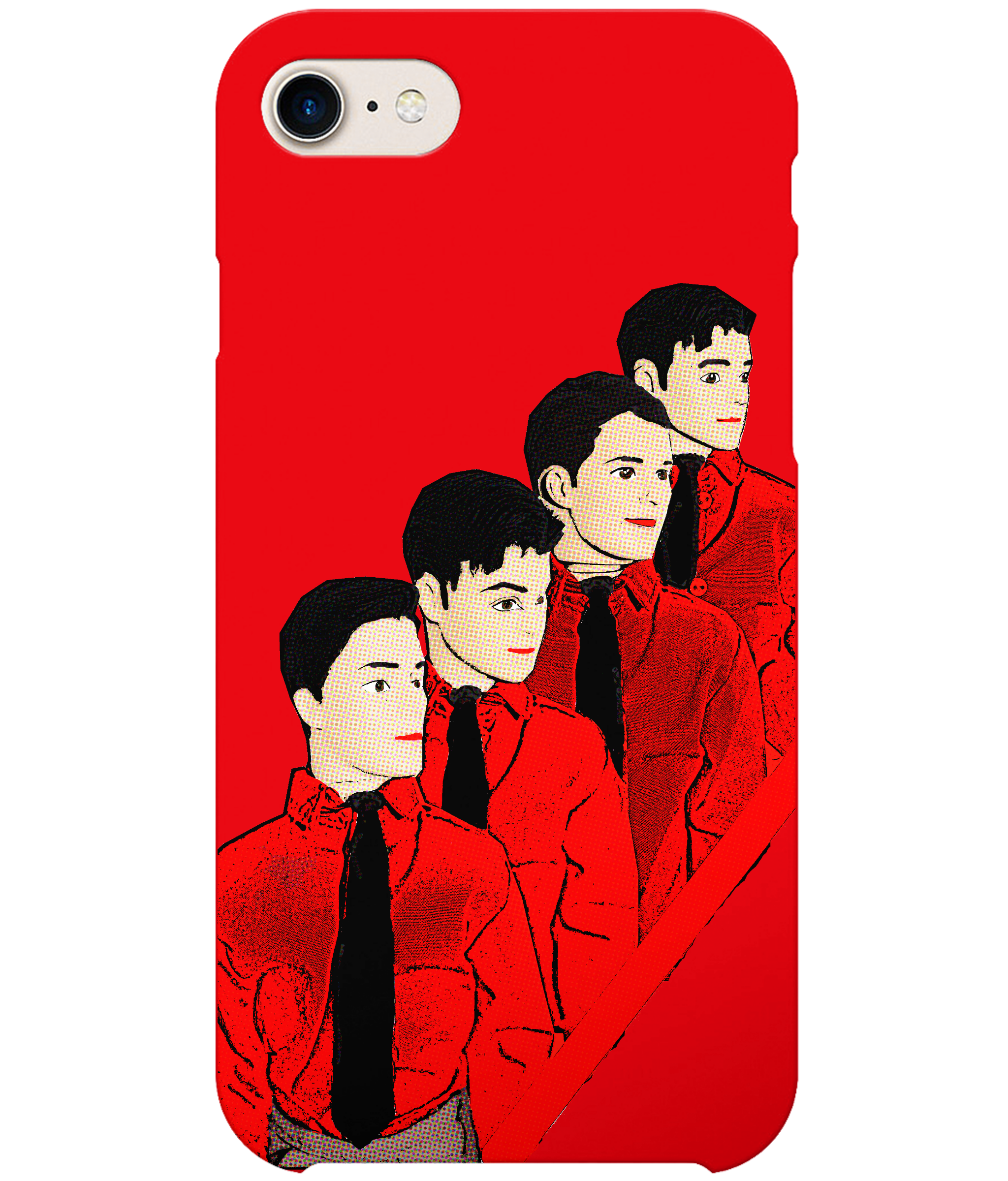 Krafwerk Dolls, Pop Art i-Phone Case