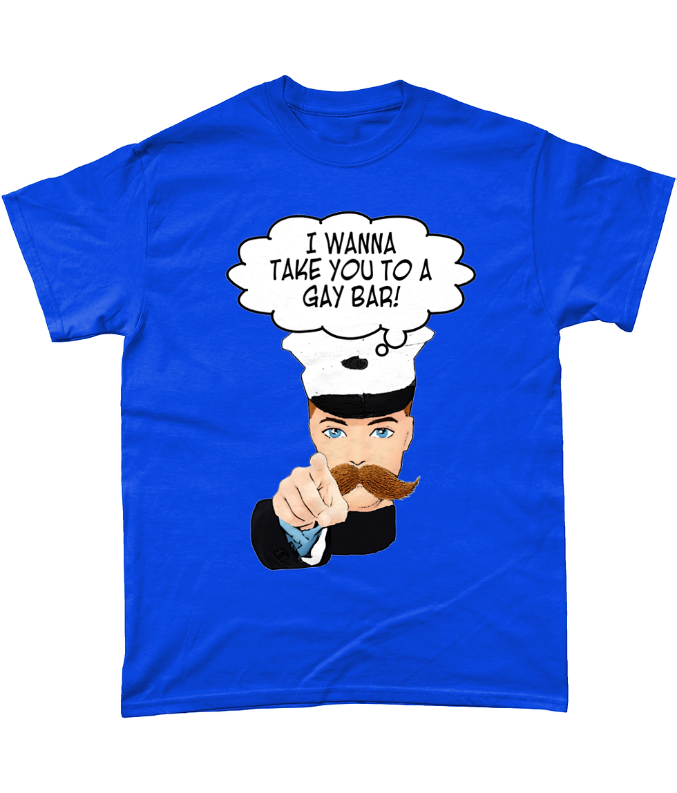 Thumbnail: I Wanna Take You To A Gay Bar, Funny Gay T-Shirt