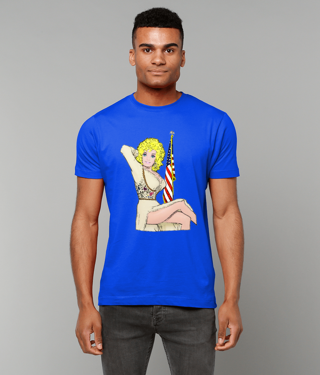 Good Golly It's Dolly, Funny Pop Art, Country Music T-Shirt