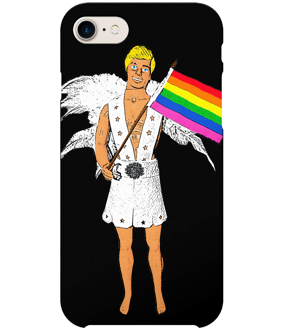 Thumbnail: Mardi Gras Man, LGBT iPhone Case