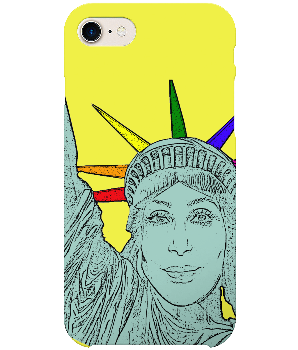 Cher as The Statue of Liberty, Funny, Gay, i-Phone Case