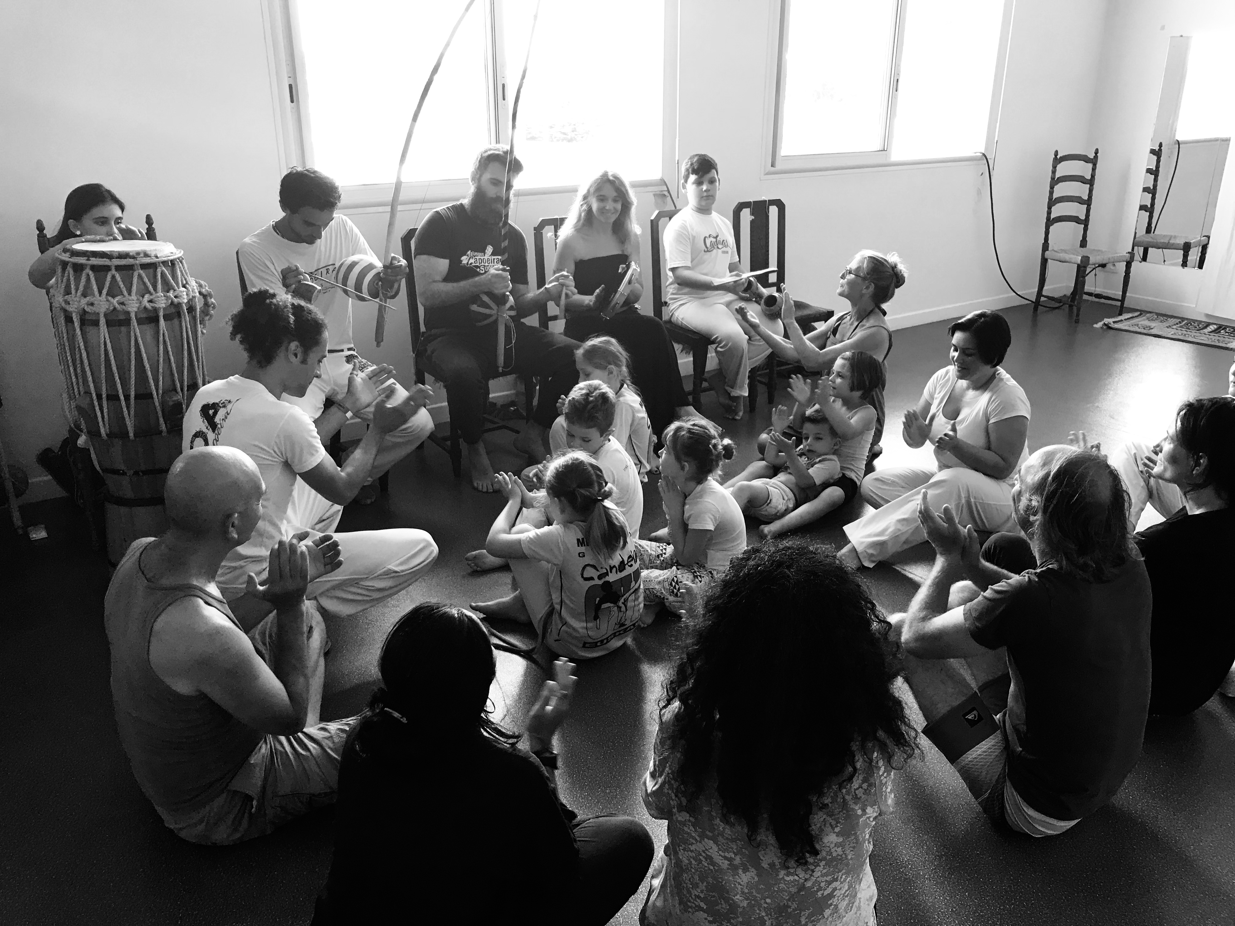 Initiation avec professeur Bambino (CAPOEIRA BIARRITZ SENZALA)