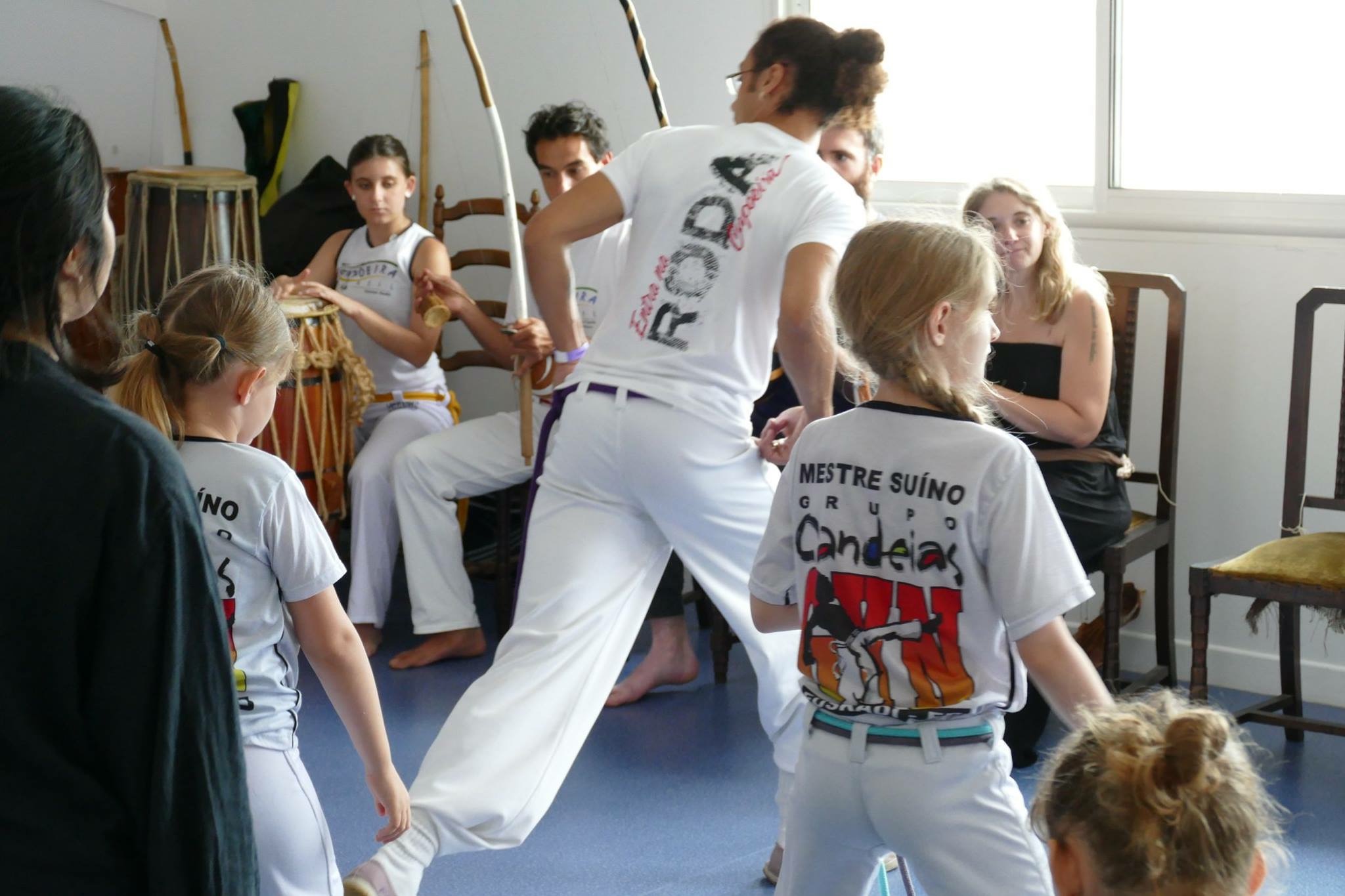 Initiation avec professeur Bambino (CAPOEIRA BIARRITZ SENZALA)
