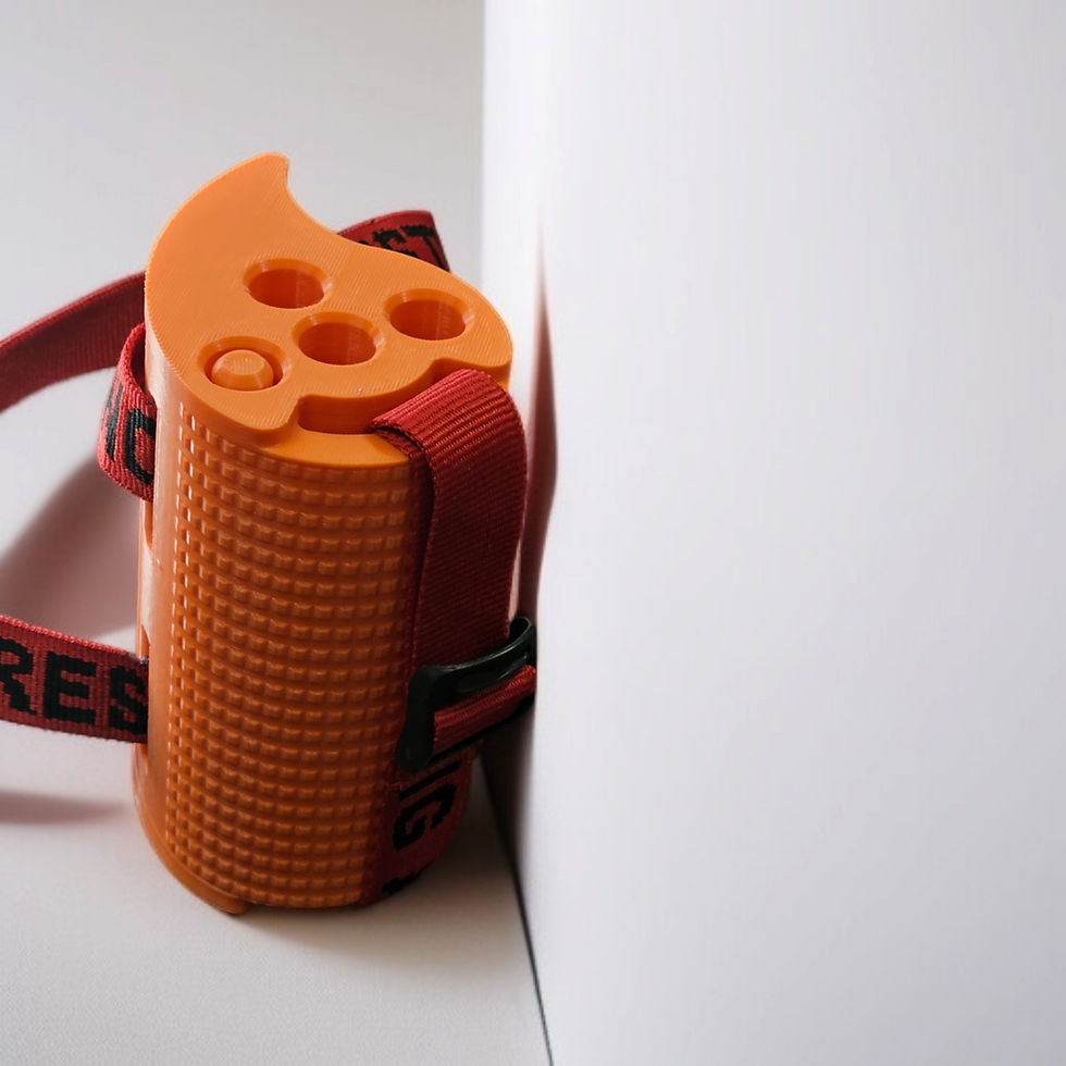 Orange Kong arm wrestling grip