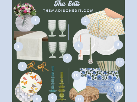 Table Setting: Mother's Day