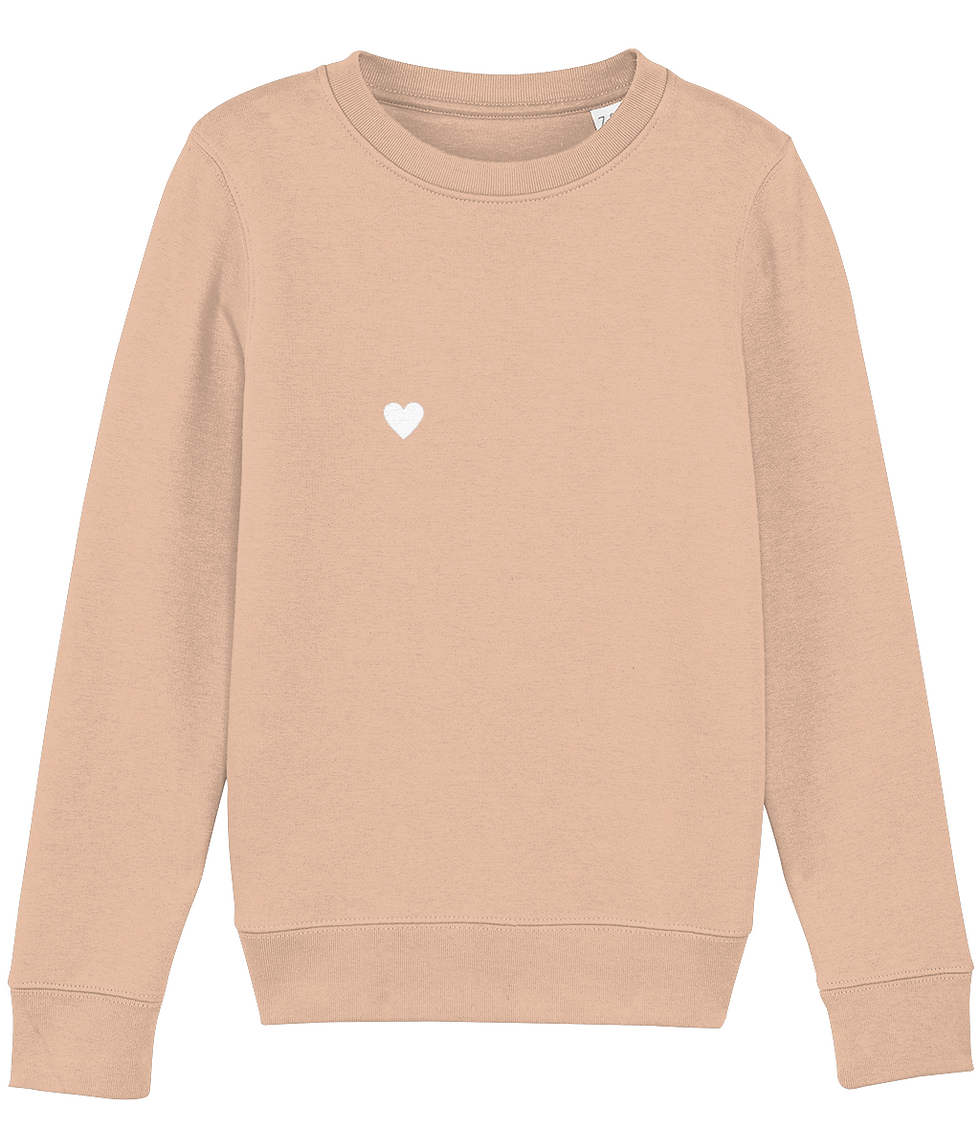 Thumbnail: Leopard Heart Sweatshirt - Child