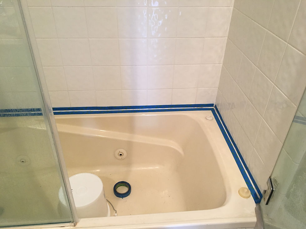 No Caulking Used!