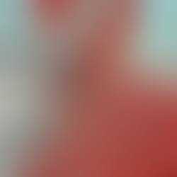 up close painting of flamingo face and feathers