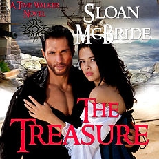 Audiobook cover for The Treasure by Sloan McBride