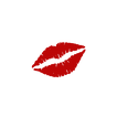 This is a pair of red lips