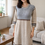Thumbnail: Wool dress front view