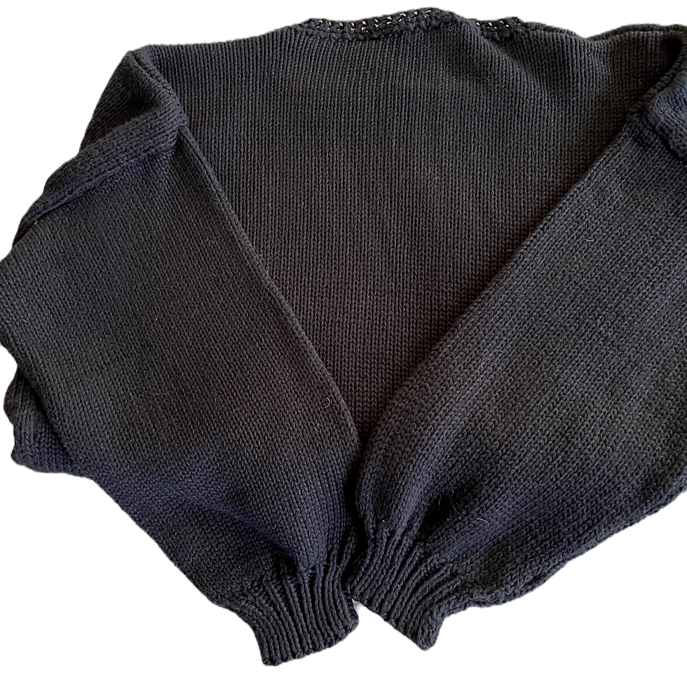 Front view of German Shepherd Sweater