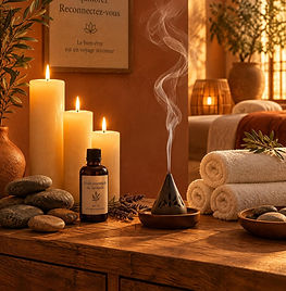 Coin zen apaisant retraite bien-être formation massage Montpellier Namasté.