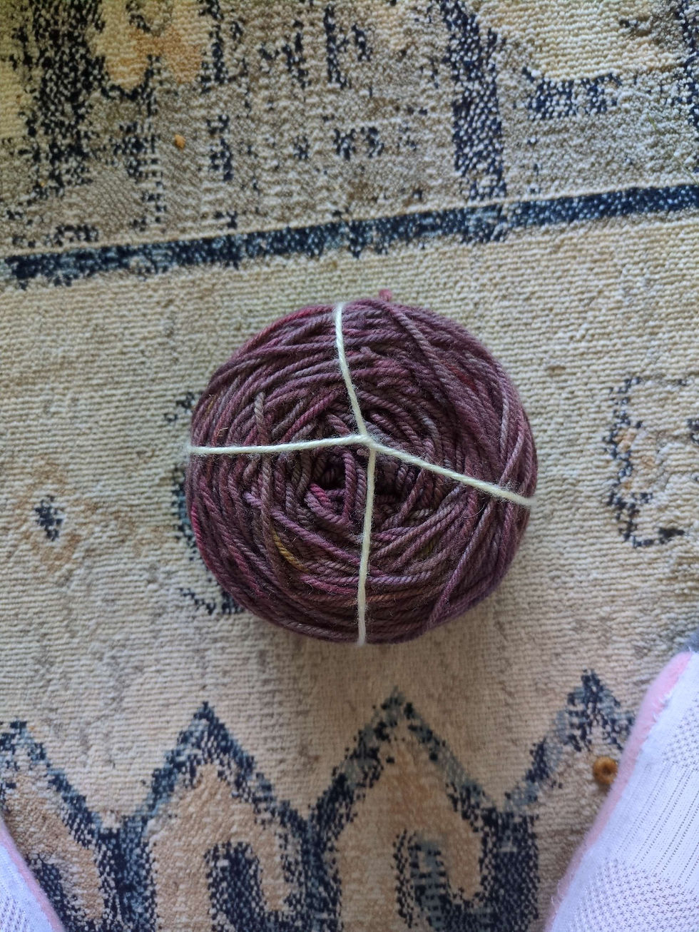 Thumbnail: Natural Wool Merino - small cake