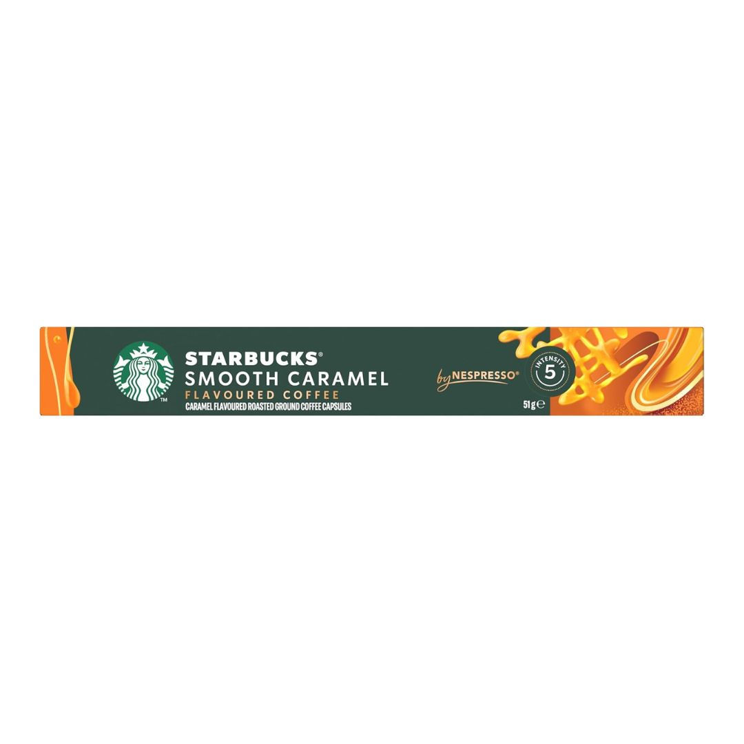 Starbucks Smooth Caramel – Nespresso® Compatible Coffee Capsules (10 Pods)