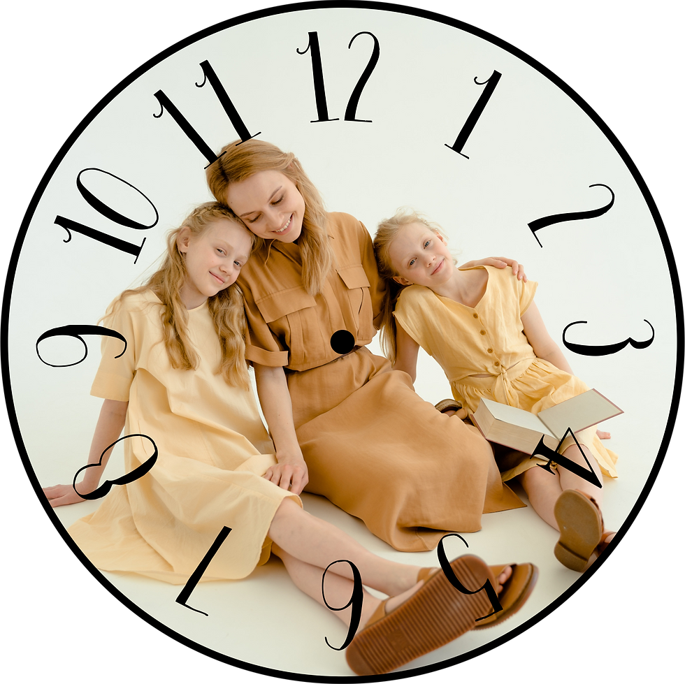 Thumbnail: CLOCK FACE, Sublimation Blanks, Unisub, Blanks for Sublimation, Photo Frame, diy