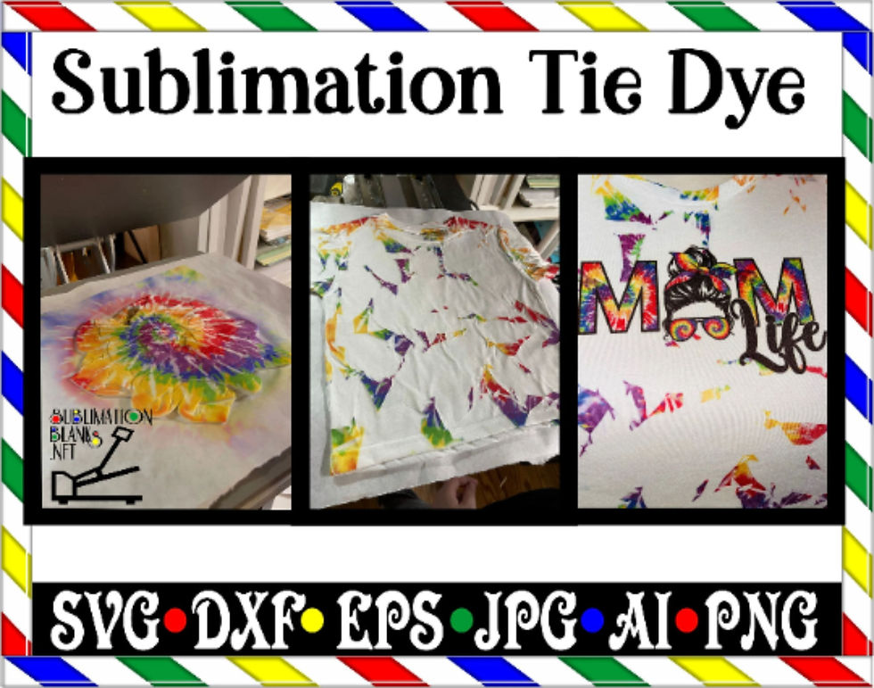 Thumbnail: NIGHTMARE BEFORE CHRISTMAS Svg Kid Life Tie Dye Sublimation Designs Downloads
