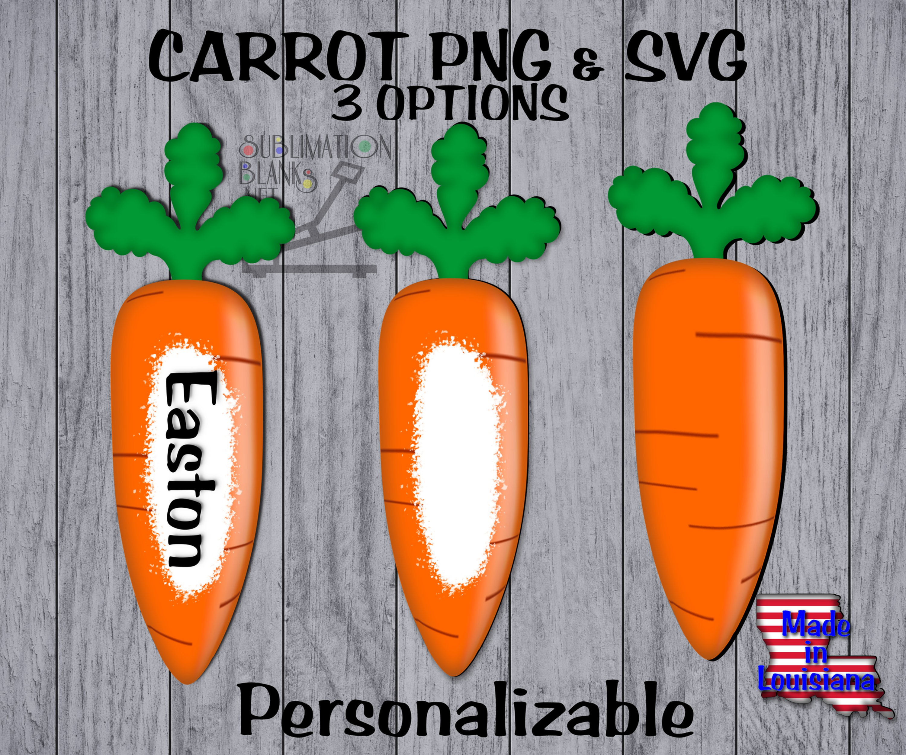 CARROT SVG Carrot PNG Sublimation Designs Downloads Digital Cut Files Easter Svg