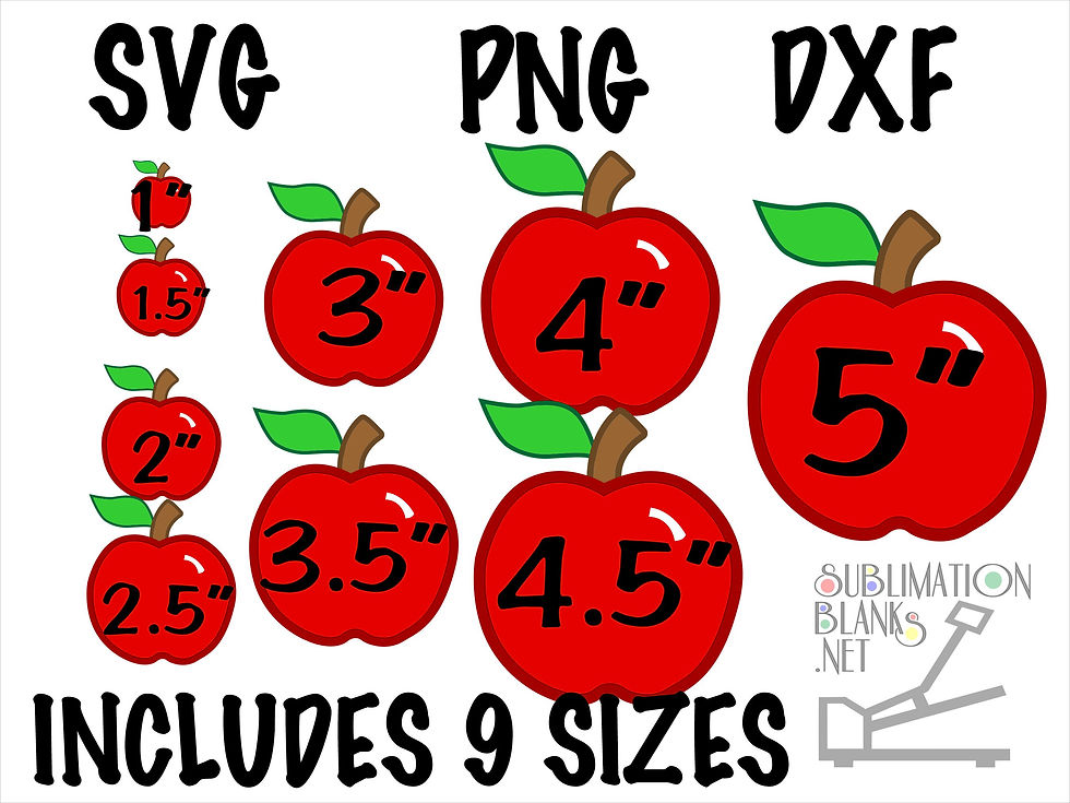 Thumbnail: APPLE, Sublimation Blanks, Sublimation Earrings, Wholesale, Back to sc