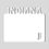 Thumbnail: INDIANA STATE LANDSCAPE Layout Sublimation Blanks Picture Frame Photo MDF UNISUB