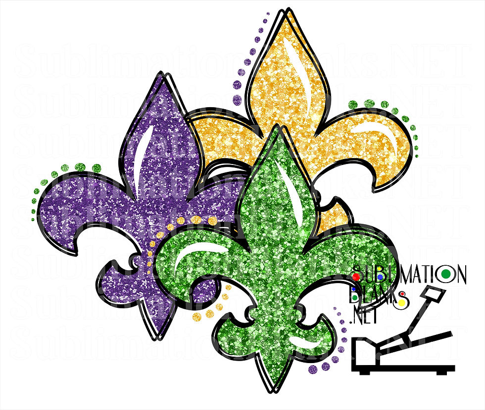 GLITTER, svg, FLEUR De Lis, png, Mardi Gras, Sublimation Designs