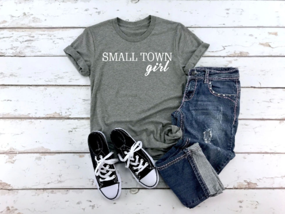Thumbnail: Small Town Girl SVG, Girl SVG For Shirts, Country svg, Positive svg, Teen Shirt