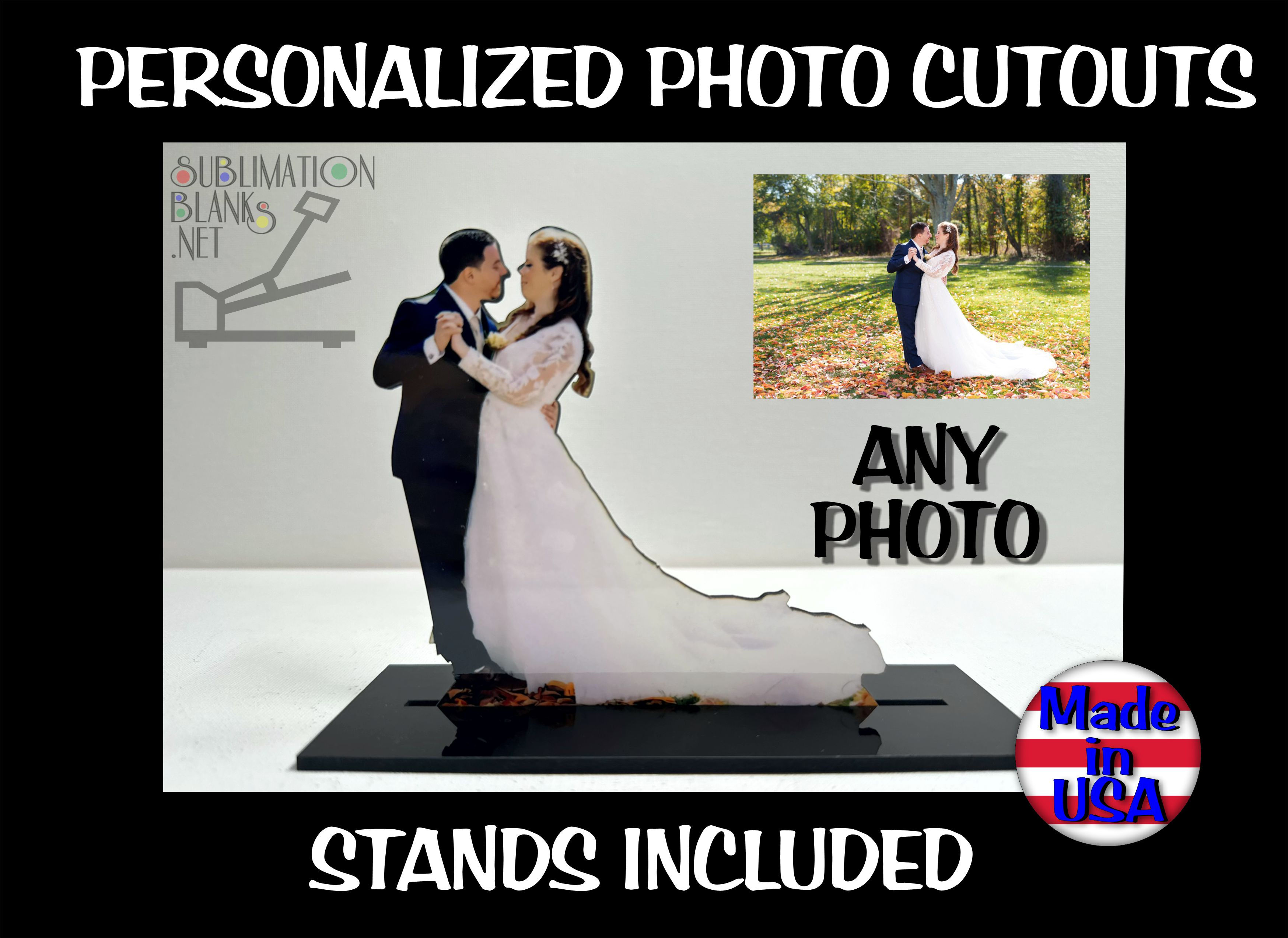 Personalized Photo CUTOUT Stand Ups Anniversary Gift Mothers Day