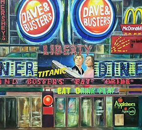 The Vivid Night of New York