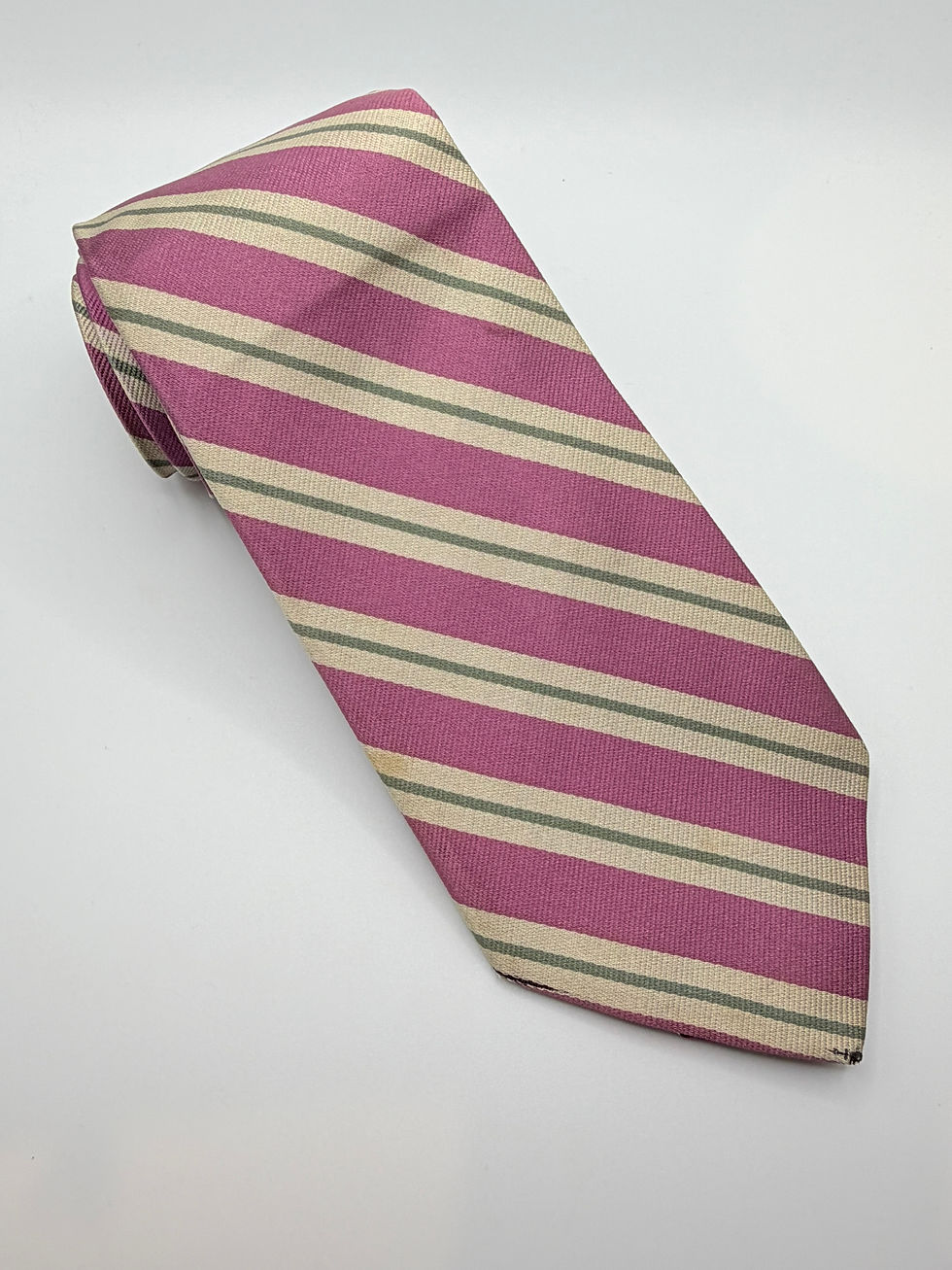 Thumbnail: RL Rugby patchwork cuff made from vintage Ralph Lauren silk ties