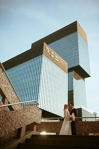 Miejska ślubna sesja, sesja ślubna w mieście, sesja ślubna Katowice, fotograf ślubny Katowice, sesja ślubna Śląsk, fotograf Śląsk 