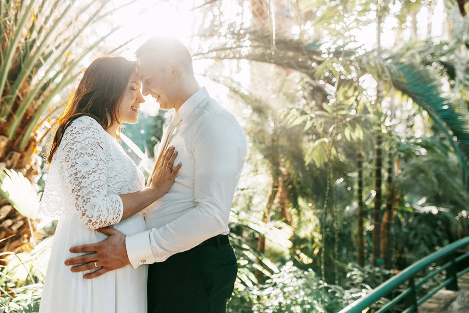 Sesja ślubna palmiarnia, sesja ślubna Gliwice, sesja ślubna palmiarnia Gliwice, fotograf Gliwice, fotograf ślubny Gliwice, sala weselna Gliwice