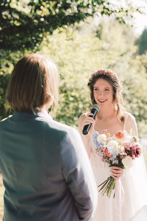 Ślub plenerowy z widokiem na jezioro śląsk, fotograf i kamerzysta