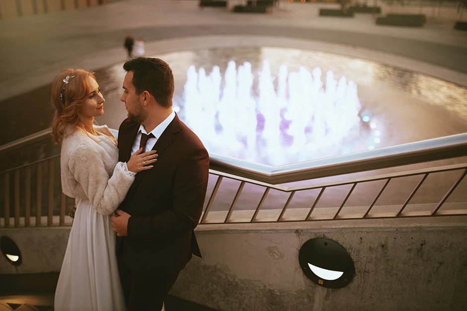 Miejska ślubna sesja, sesja ślubna w mieście, sesja ślubna Katowice, fotograf ślubny Katowice, sesja ślubna Śląsk, fotograf Śląsk 