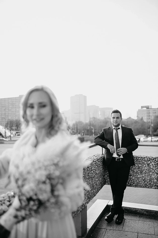 Miejska ślubna sesja, sesja ślubna w mieście, sesja ślubna Katowice, fotograf ślubny Katowice, sesja ślubna Śląsk, fotograf Śląsk 