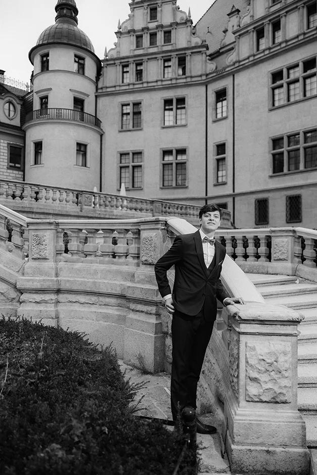 Sesja poślubna w parku