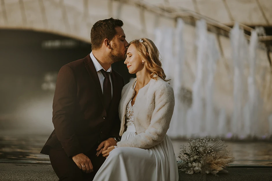 Miejska ślubna sesja, sesja ślubna w mieście, sesja ślubna Katowice, fotograf ślubny Katowice, sesja ślubna Śląsk, fotograf Śląsk 